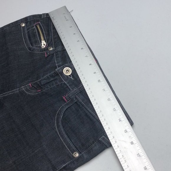 VINTAGE BONGO BLACKWASH SLIM STRAIGHT JEANS 7/29x32 😎 - Picture 9 of 13